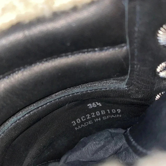 Alexander Wang Andy Hiker Calf Shearling Boot 36.5 - Picture 10 of 10